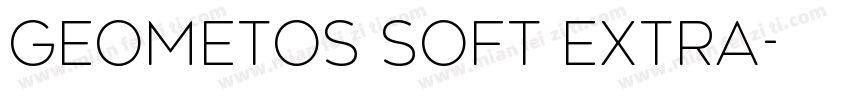 Geometos Soft Extra字体转换